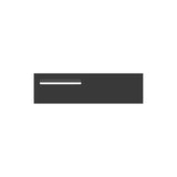 Black Powder-Coated Aluminium Letterbox Faceplate 900 x 250 - 340 Slot LHS