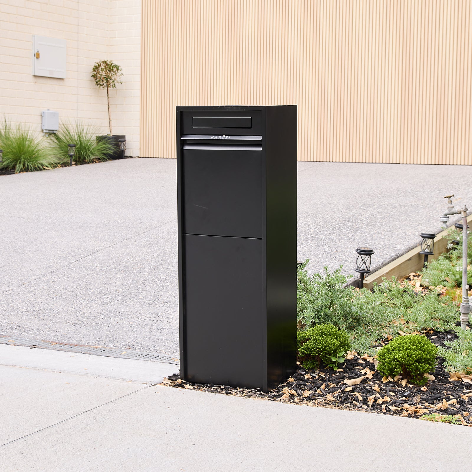 Northcote Zip Mail & Parcel Box - Black