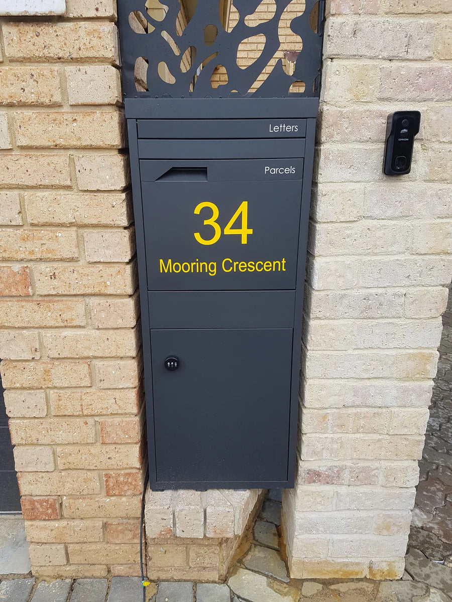 Large Custom Address Decal Sticker
