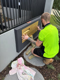 Installation Letterbox Faceplate