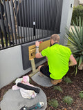 Installation Letterbox Faceplate