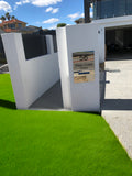 Marine Grade Mirror Polished Stainless Steel Letterbox Faceplate 450 x 600 (Laser Etched) - 240 Slot