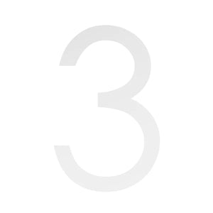 Custom 150mm Vinyl House Number
