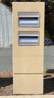 Poly-Tek Aruba Duplex Letterbox