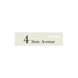 Surfmist Powder-Coated Aluminium Letterbox Faceplate 900 x 250 - 240 Slot