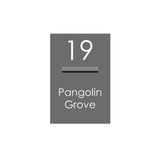 Basalt Powder-Coated Aluminium Letterbox Faceplate 400 x 600