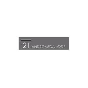 Basalt Powder-Coated Aluminium Letterbox Faceplate 1200 x 300 - 240 Slot LHS