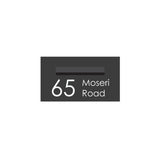 Monument Powder-Coated Aluminium Letterbox Faceplate 390 x 220 - 240 Slot