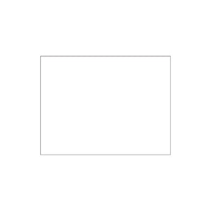 White Traffolyte Address Sign with Vinyl Text 290 x 220