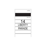 Hamilton Custom Address Decal Sticker