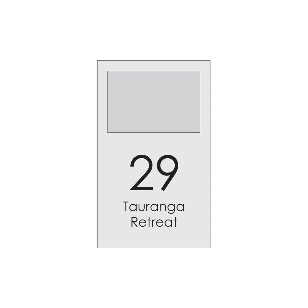 Extra Large Custom Address Decal Sticker