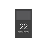 Extra Large Custom Address Decal Sticker