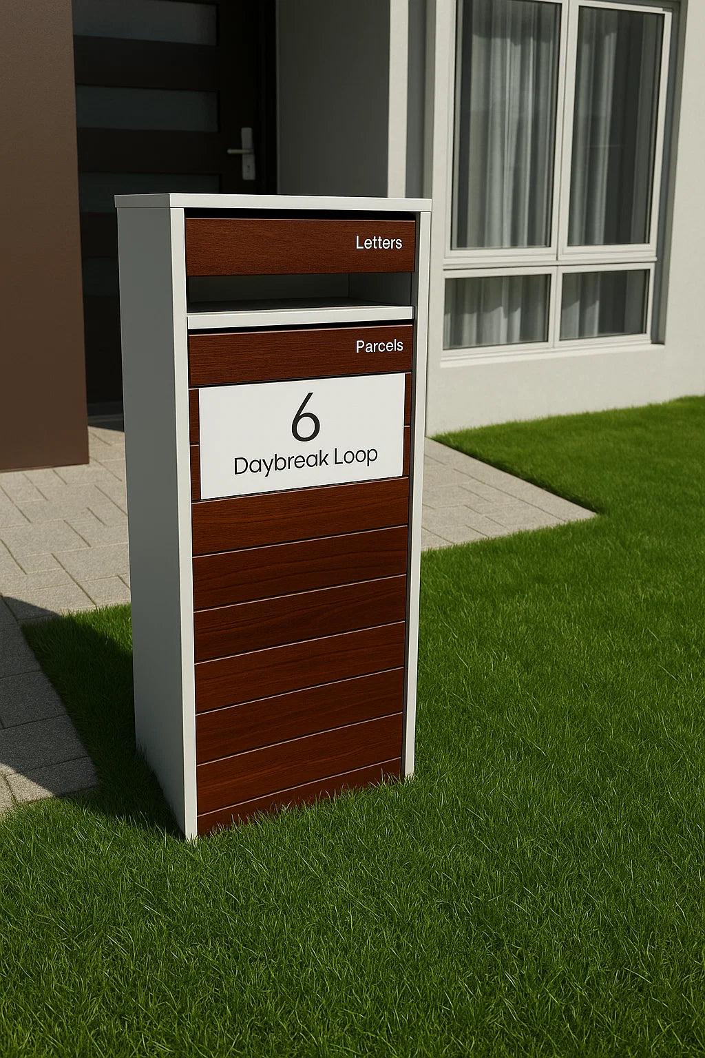 Milkcan Hamilton Parcel & Mail Pillar