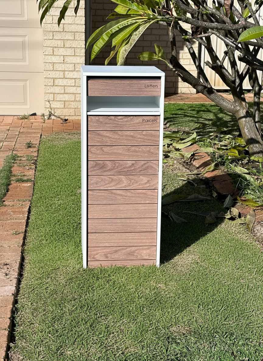 Milkcan Hamilton Parcel & Mail Pillar