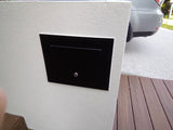 Mail Access Door - Powdercoated Aluminium