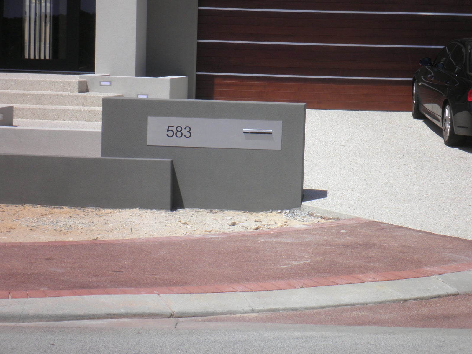 Letterbox Plate - Laser Cut - 1200 x 300-Aussie Clotheslines & Letterboxes