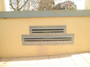 Front-opening + Wall-mounted-Aussie Clotheslines & Letterboxes