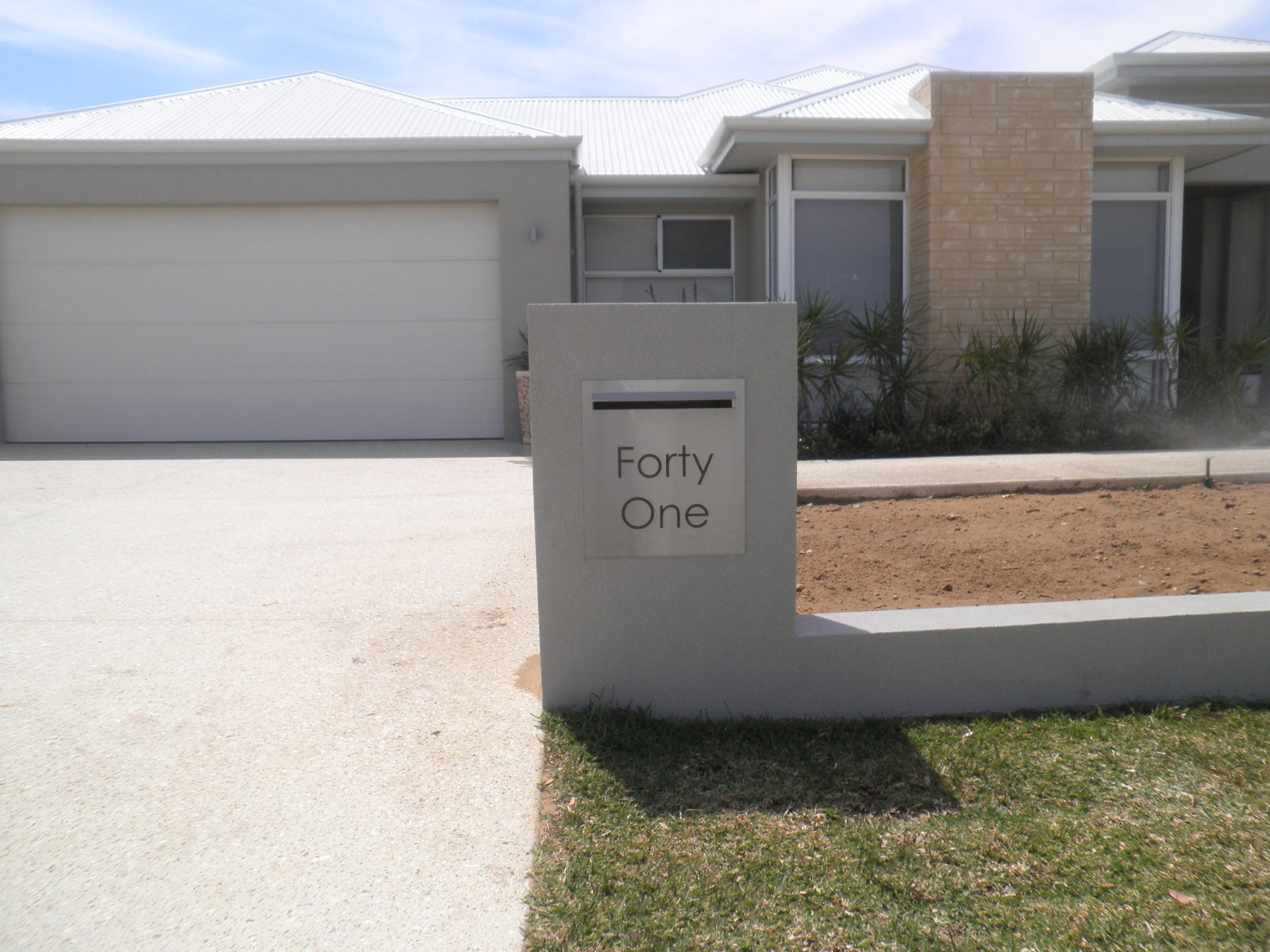 Letterbox Plate- Laser Etched - 390 x 430-Aussie Clotheslines & Letterboxes