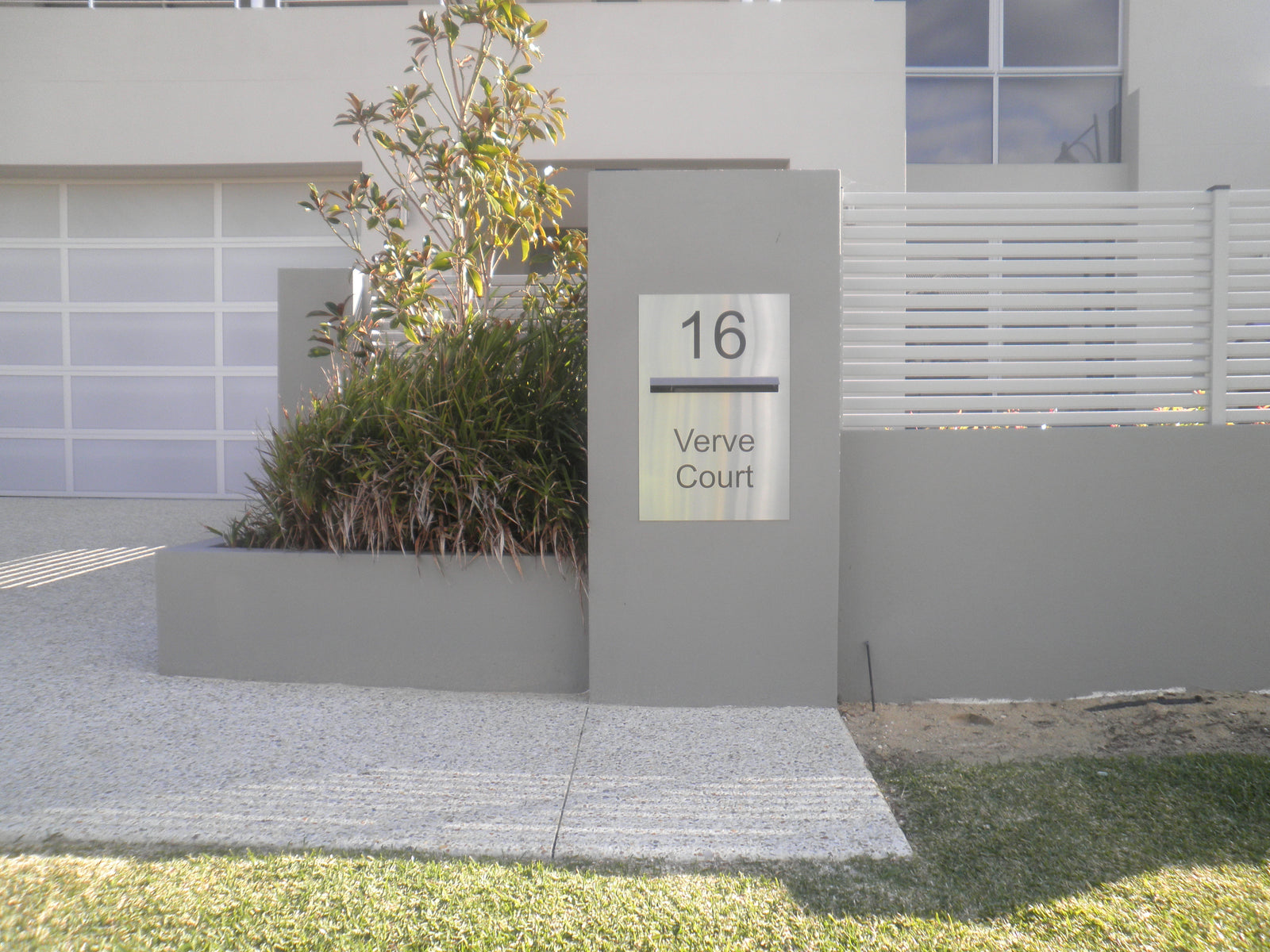 Letterbox Plate - Laser Etched - 400 x 600-Aussie Clotheslines & Letterboxes