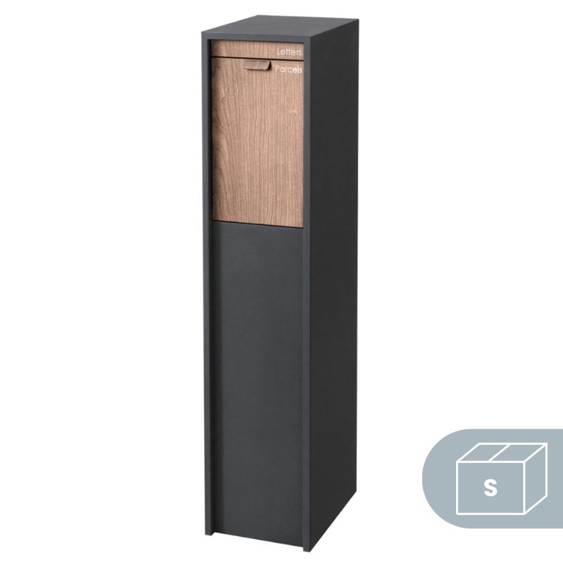 Milkcan Austin 2 Parcel & Mail Pillar