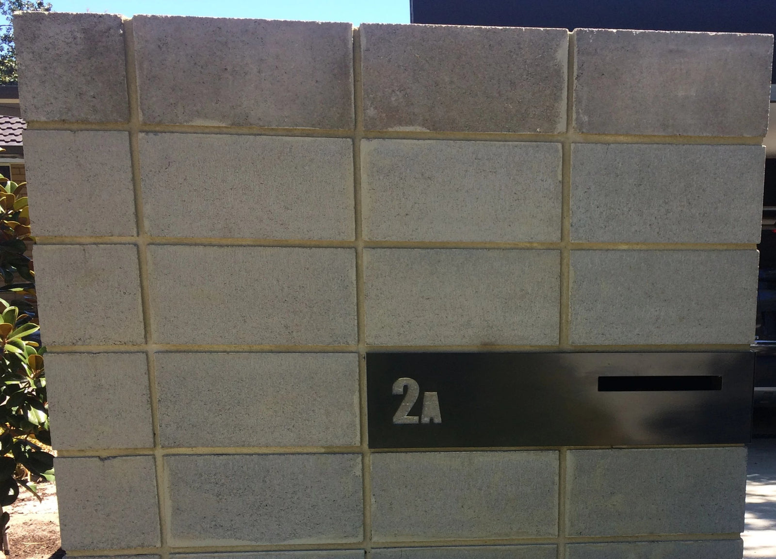 Customised Letterbox Plates-900x250-Aluminium-Aussie Clotheslines & Letterboxes