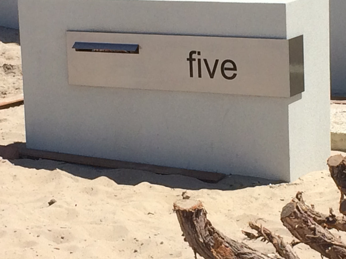 Customised Letterbox Plates-Aussie Clotheslines & Letterboxes