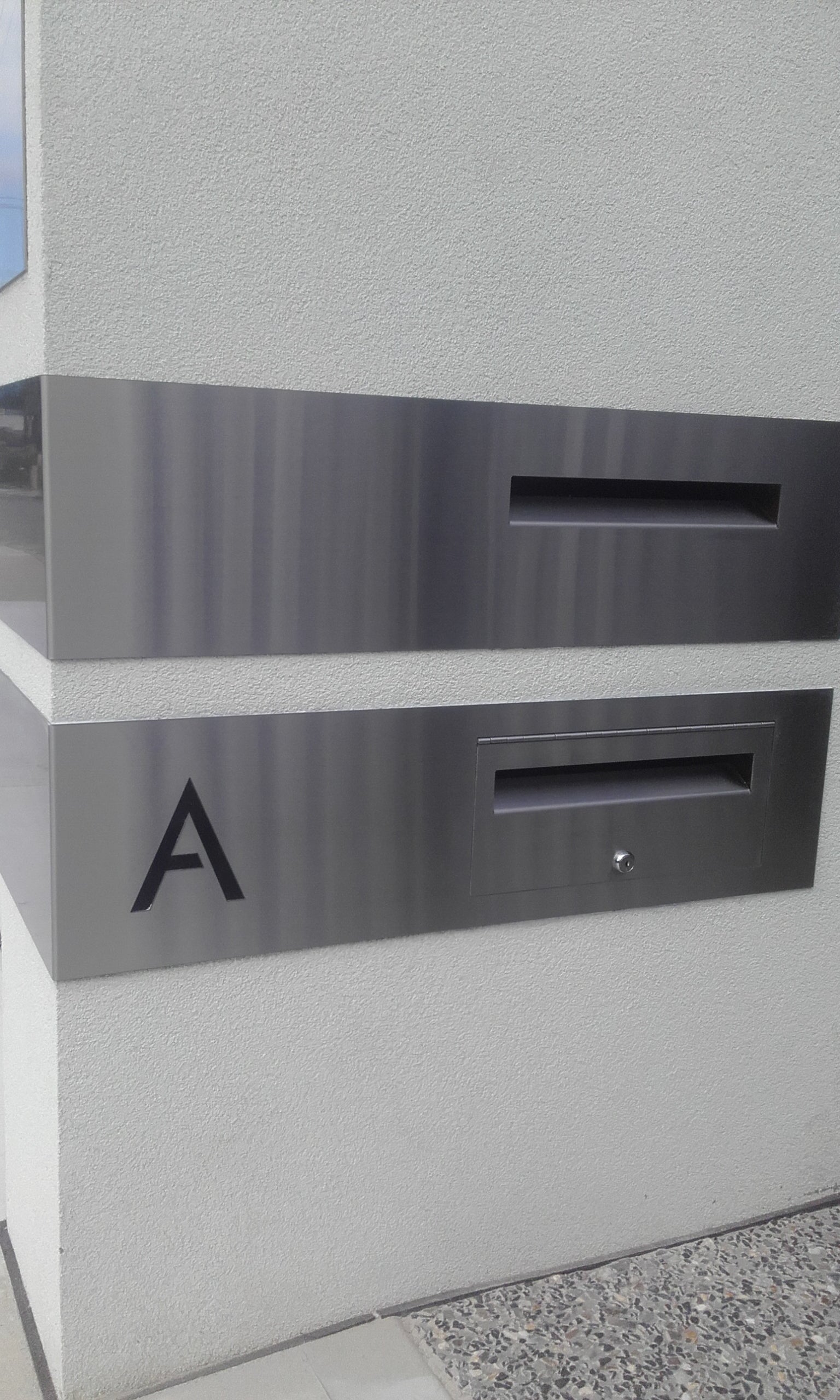 Customised Letterbox Plates-Aussie Clotheslines & Letterboxes