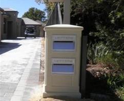 Sandstone Double Letterbox-Aussie Clotheslines & Letterboxes