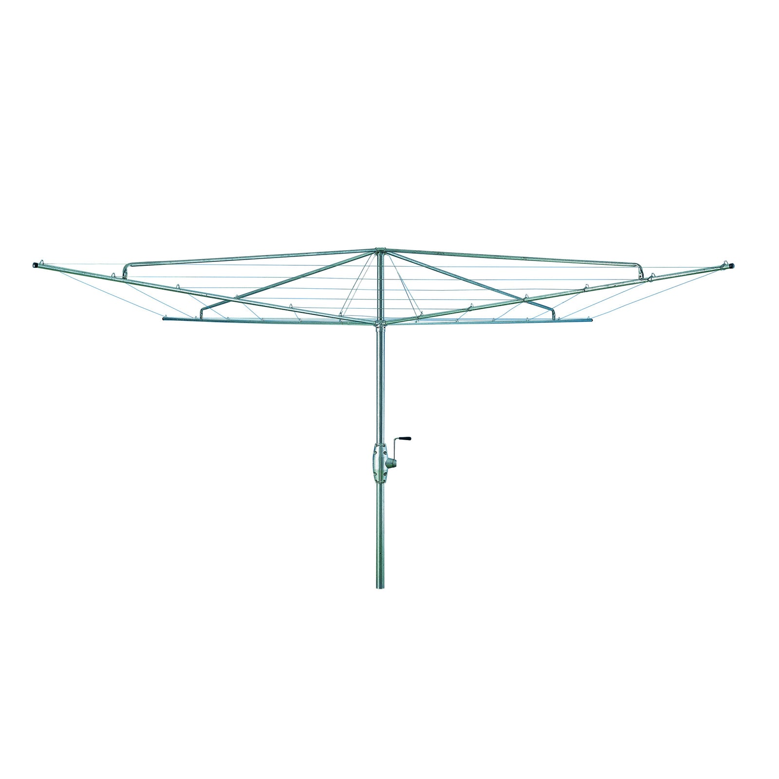 Hills Heritage Hoist 7 Galvanised Line-Aussie Clotheslines & Letterboxes