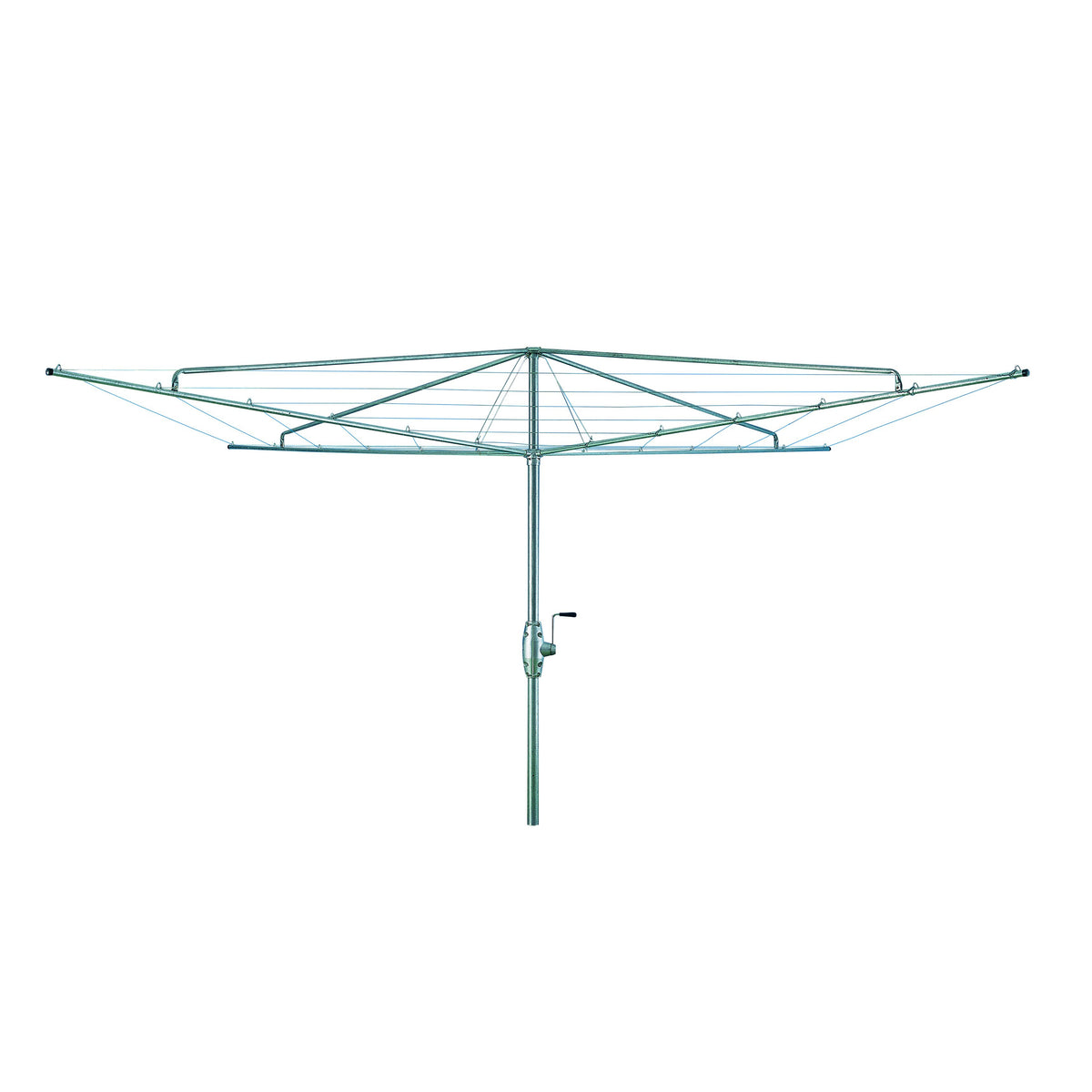 Hills Heritage Hoist 7 Galvanised Line-Aussie Clotheslines & Letterboxes