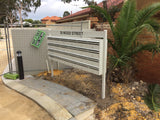 Front-opening + Post-mounted-Aussie Clotheslines & Letterboxes