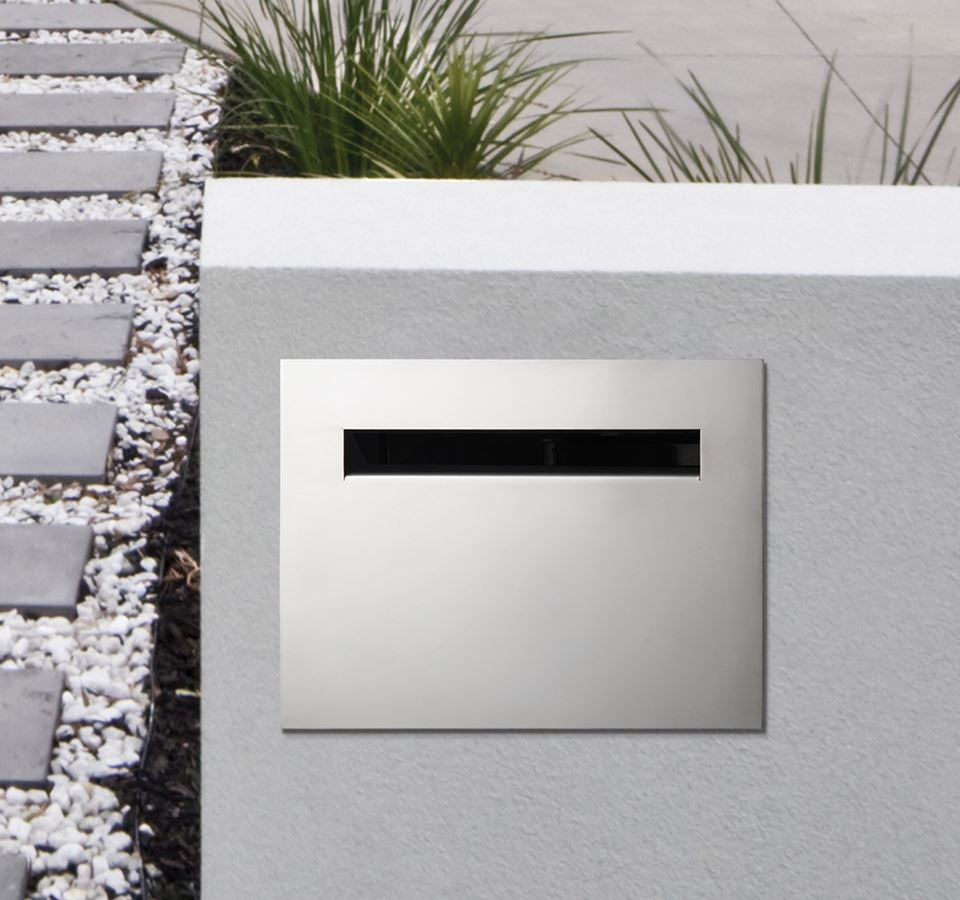 Sandleford Jet Stainless Steel Letterbox - Aussie Clotheslines & Letterboxes