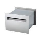 Palazzo Letterbox 240 Front/Back/Sleeve Set - Rear Opening-Aussie Clotheslines & Letterboxes