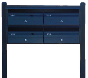 Front-opening + Post-mounted-Aussie Clotheslines & Letterboxes