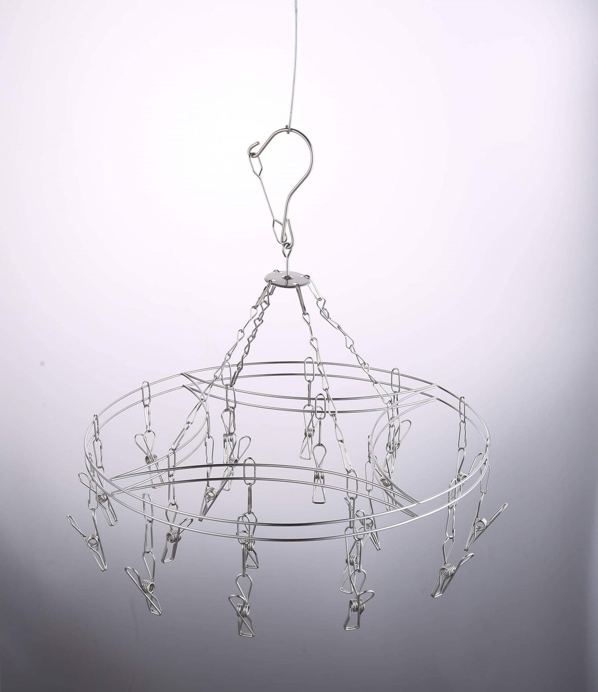 Curved Peg Hanger holding 20 pegs - Aussie Clotheslines &amp; Letterboxes