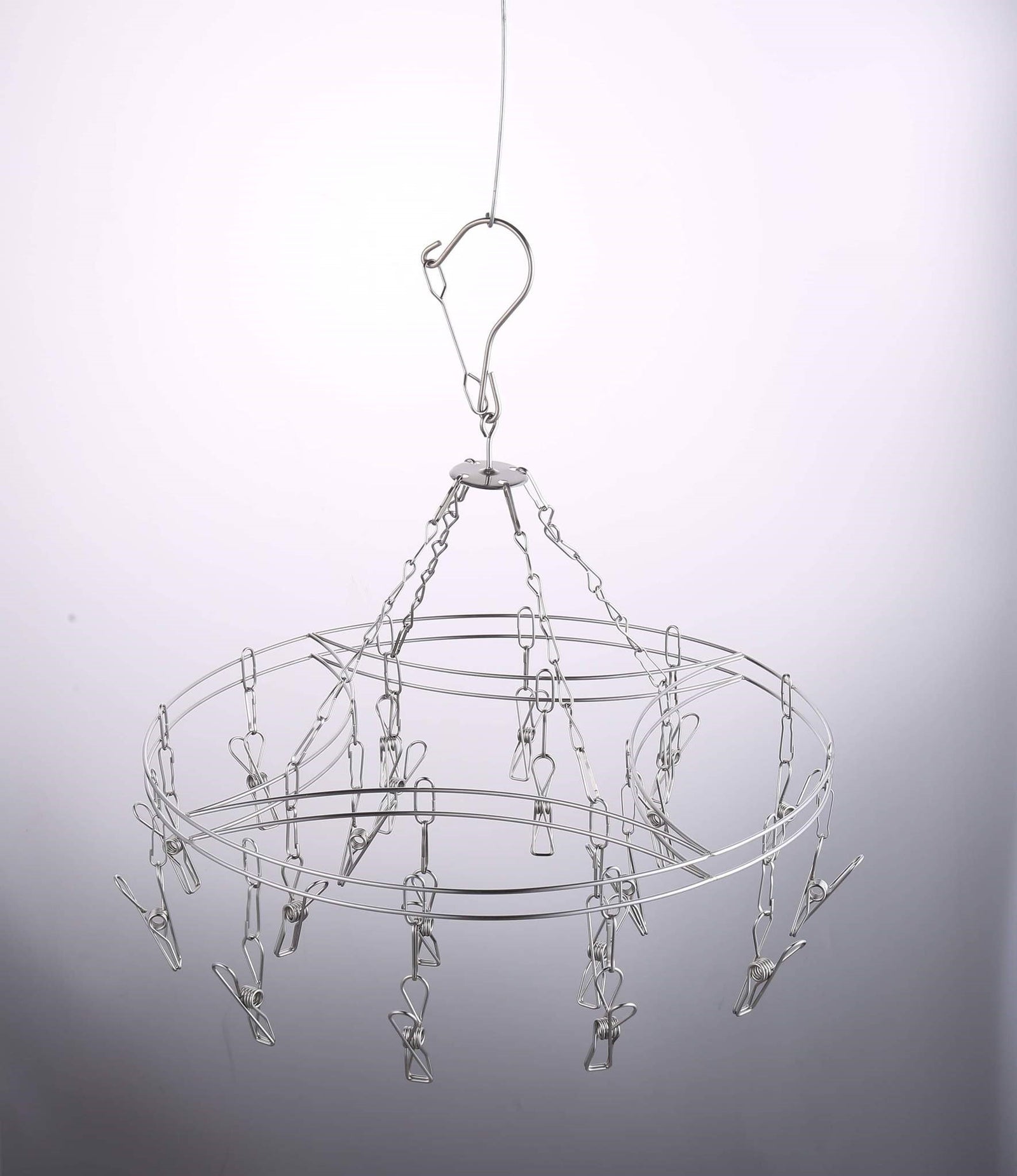 Curved Peg Hanger holding 20 pegs - Aussie Clotheslines & Letterboxes