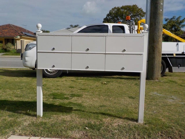 Rear-opening + Post-mounted-Aussie Clotheslines & Letterboxes